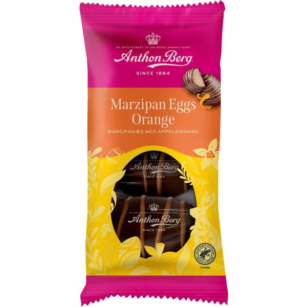 Anthon Berg Marcipanæg Orange, 90 g