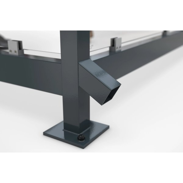 Köln Overdækning/skur, K4 c/c, til forankring