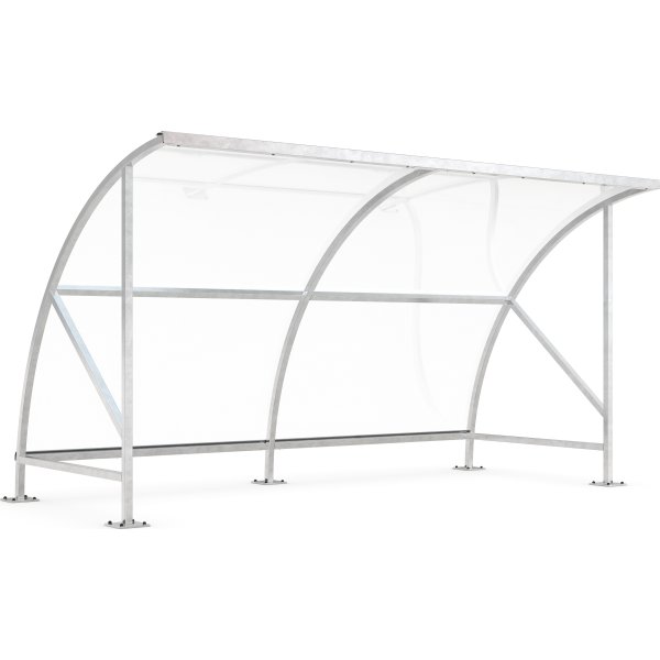 Bamberg Cykelskur, B 1/04, til forankring, galv.