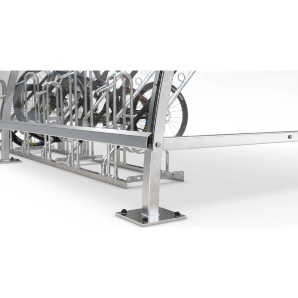 Bamberg Cykelskur, B 1/04, til forankring, galv.