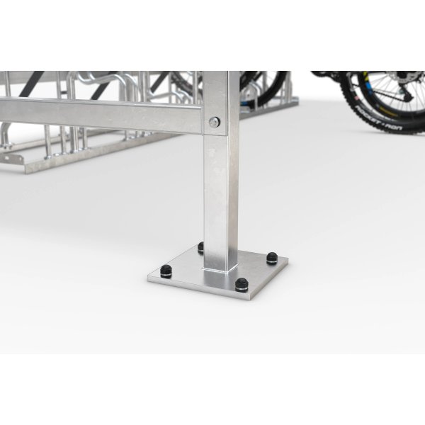 Bamberg Cykelskur, B 1/08, til forankring, galv.