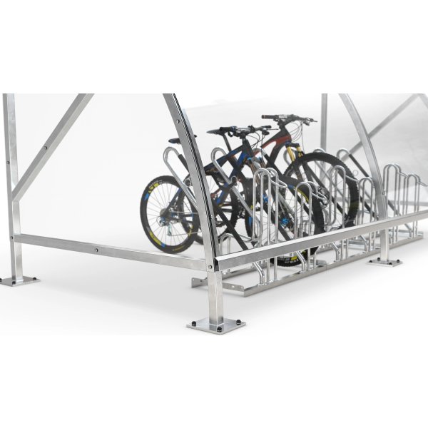 Bamberg Cykelskur, B 1/08, til forankring, galv.