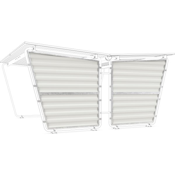 Siegen Sidepanel højre til cykelskur, S26-S29