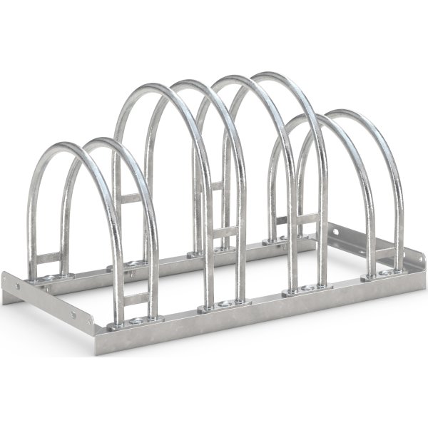 5000 Cykelstativ, 5154, 4 cykler, dobbeltside