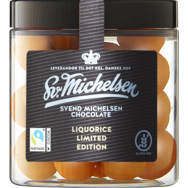 Sv. Michelsen Lakridsdragé Orange Chokolade, 150 g