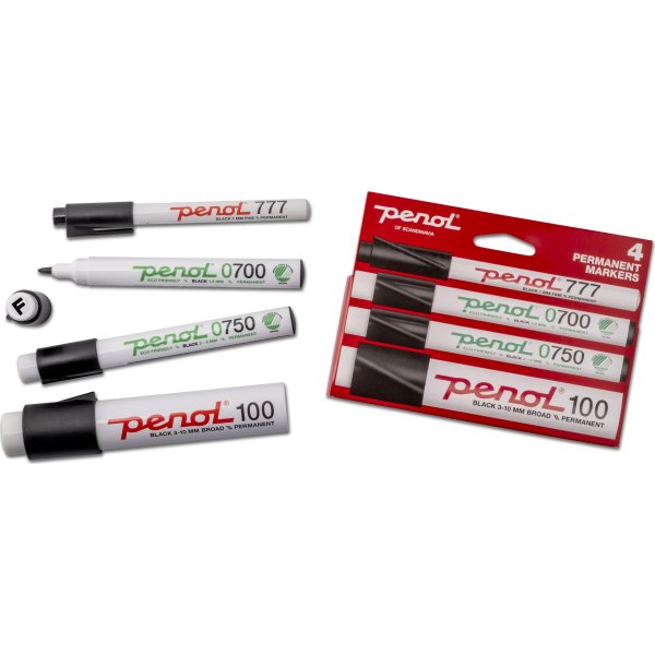 Penol Permanent marker | Medium | 4 sorte