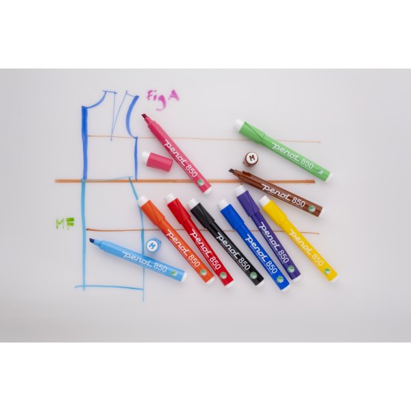 Penol 850 Whiteboard Marker | 10 farver