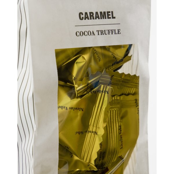 Nicolas Vahé Kakaotrøffel, karamel, knas, 110g