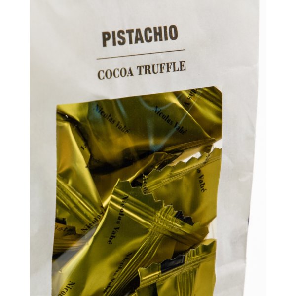 Nicolas Vahé Kakaotrøffel, pistacie, knas, 110g