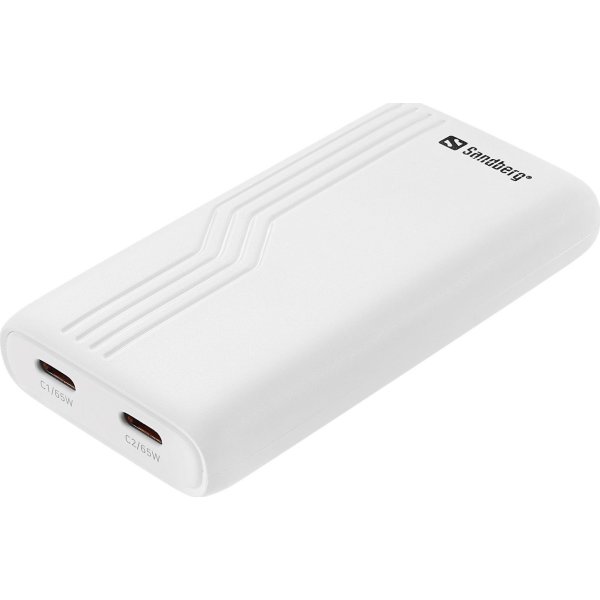 Sandberg Omformer til rejse, 2xUSB-C, 65W - 4-i-1