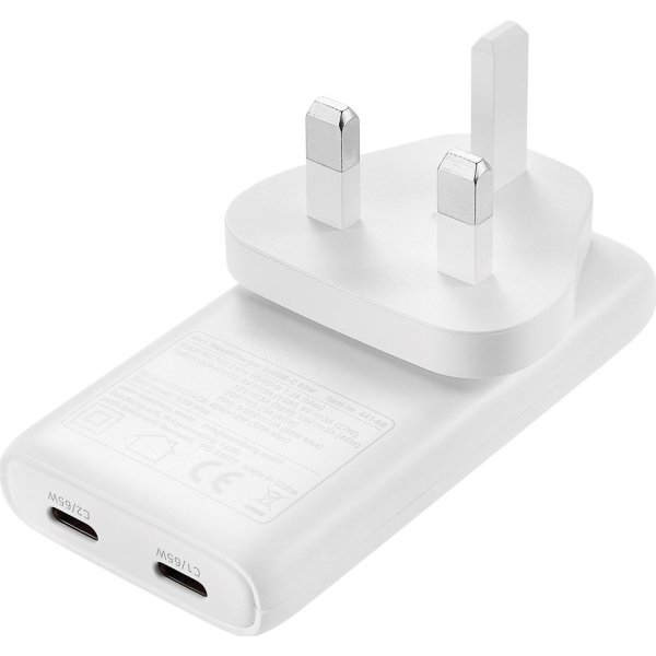 Sandberg Omformer til rejse, 2xUSB-C, 65W - 4-i-1
