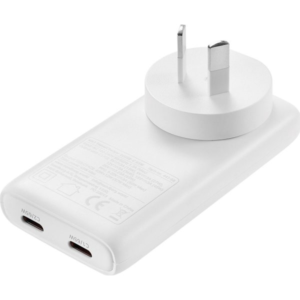 Sandberg Omformer til rejse, 2xUSB-C, 65W - 4-i-1