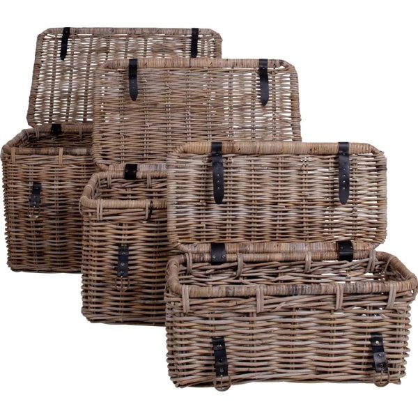 House Nordic Depok Opbevaring Æske, sæt á 3