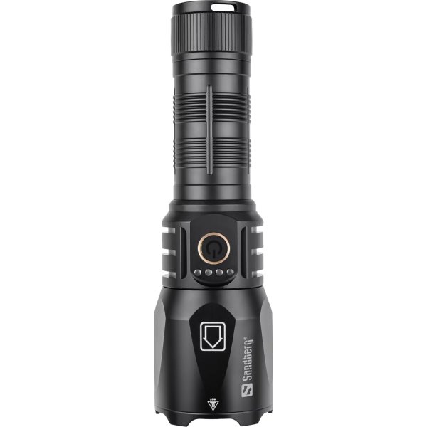 Sandberg Survivor Torch Powerbank 5000 lommelygte