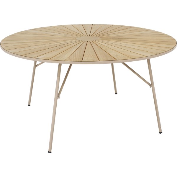 Marguerit Havebord ø140 cm, Taupe