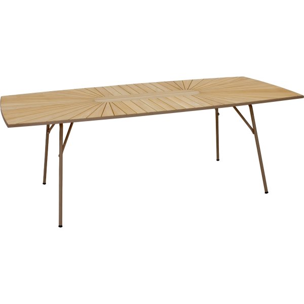 Marguerit Havebord L200 x B95cm, Mocca