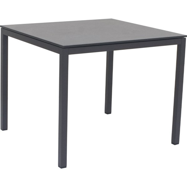 Pure Havebord L82 cm, Stone look/Antracitgrå