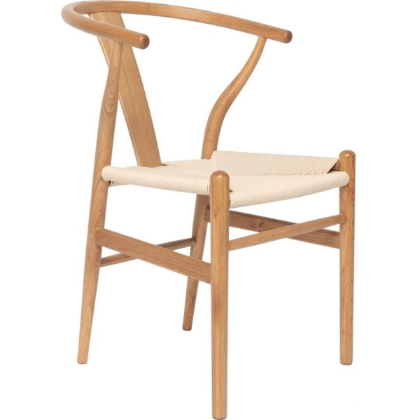 NordicLine kantinesæt m/4 stole m/flet, eg