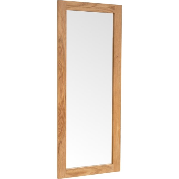 NordicLine Spejl, bred ramme i eg, 50x120 cm