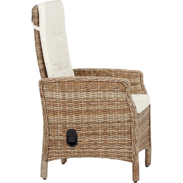 Gotland Havestol med pumpe og hynder, natur