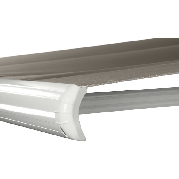 Liana Markise m/motor+LED, 480x300 cm, taupe/hvid
