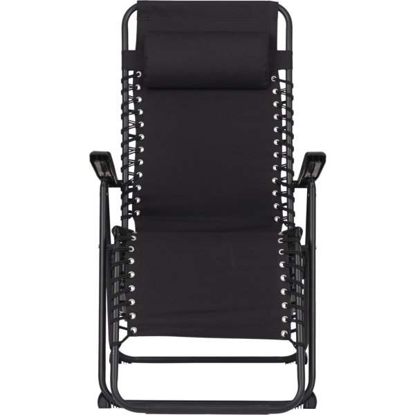 Roseline Havestol, foldbar, sort