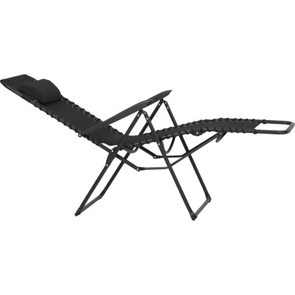 Roseline Havestol, foldbar, sort