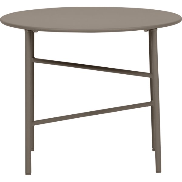 Pesetos bord Ø50xH40cm, gråbrun