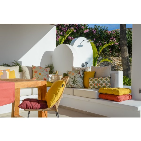 Grasse Outdoor+ Pude 30x50 cm, Grøn/natur