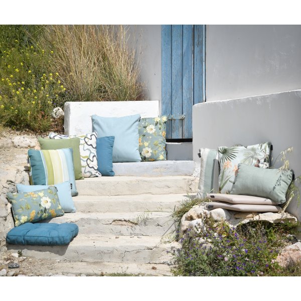 Julliete Outdoor+ Pude 50x50 cm, Blå