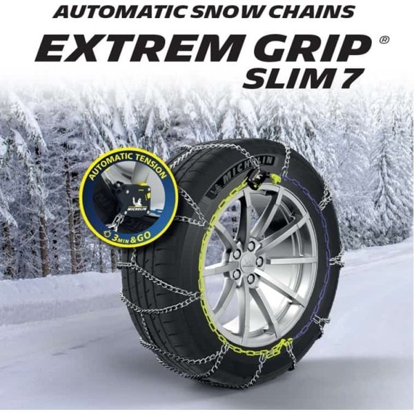 Michelin Snekæder - EXTREME GRIP SLIM 7MM 120