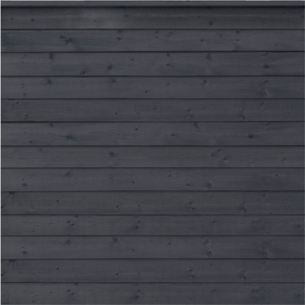 Plus Klink Profilhegn, sort, 174x166 cm.