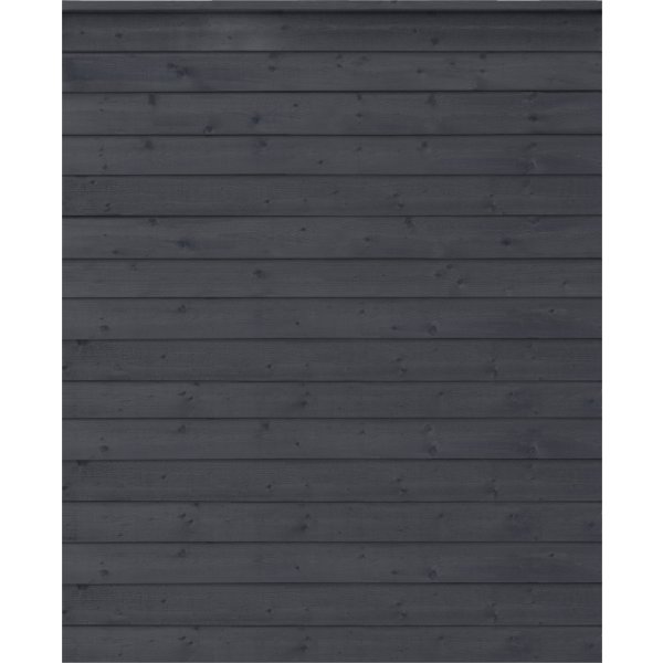 Plus Klink Profilhegn, sort, 174x203 cm.