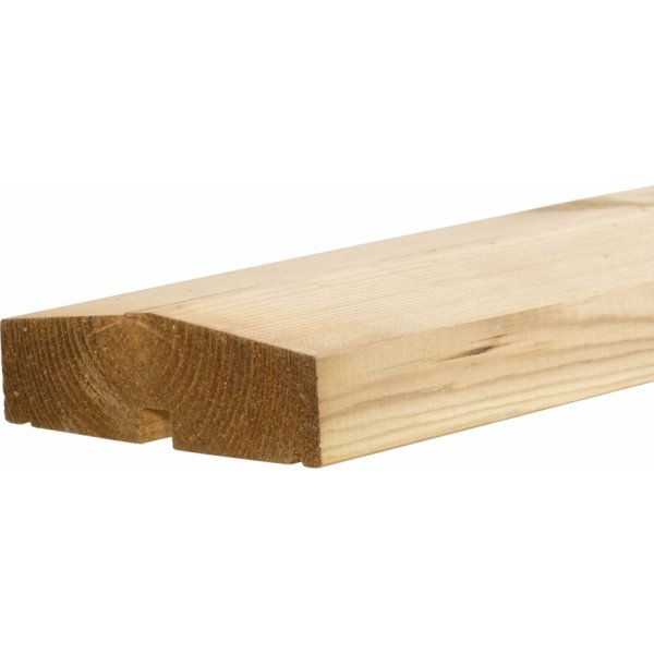 Plus Plank Profilhegn, natur, 174x166 cm.