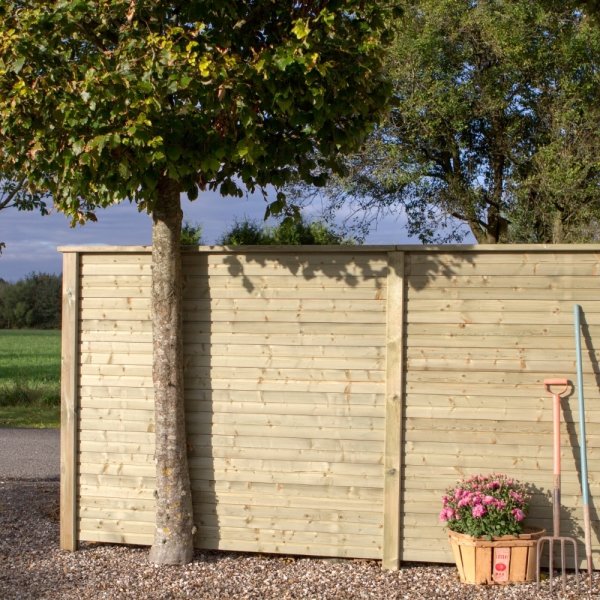 Plus Plank Profilhegn, natur, 174x166 cm.