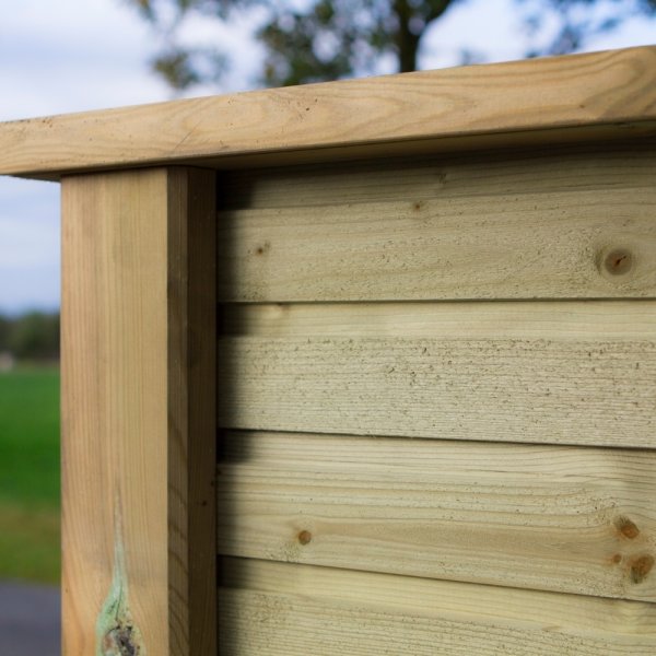 Plus Plank Profilhegn, natur, 174x203 cm.