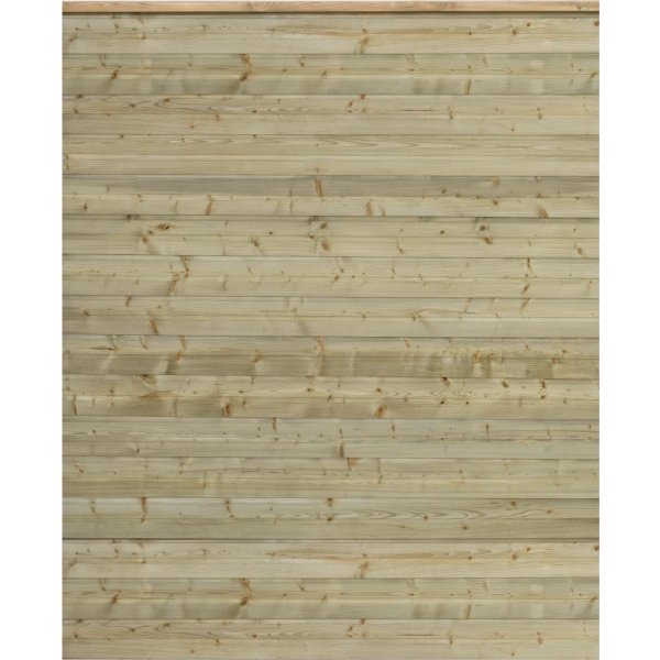 Plus Plank Profilhegn, natur, 174x203 cm.