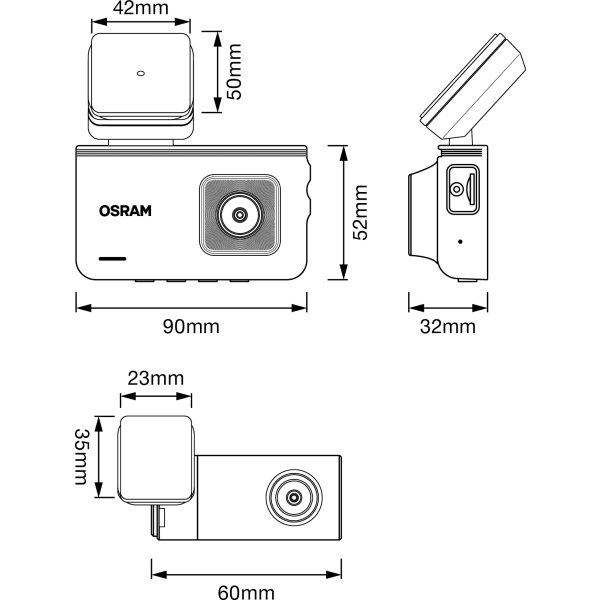 Osram Dashcam - ROADsight 3500R