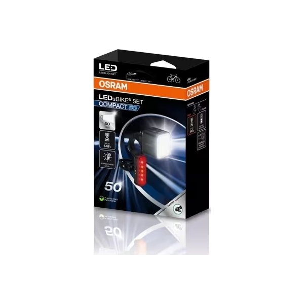 Osram LEDsBIKE Kompakt 50 SET