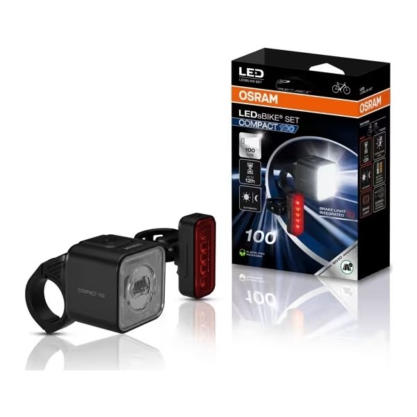 Osram LEDsBIKE Kompakt 100 set