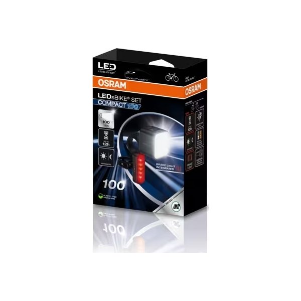 Osram LEDsBIKE Kompakt 100 set