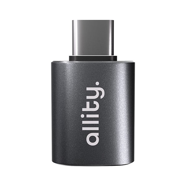 Allity ABA-102 USB 3.0 til USB-C adapter, grå