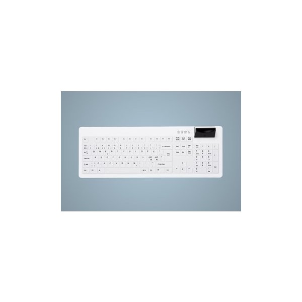 Contour trådløst medicinsk tastatur, hvid