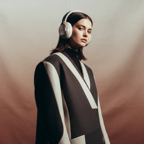 Soundliving Solar Over-Ear Hovedtelefoner - Beige