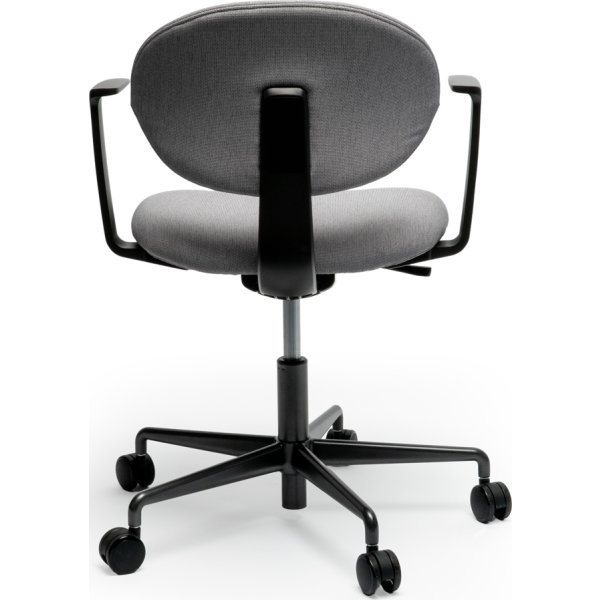 Roma konferencestol m/armlæn og tilt, grå