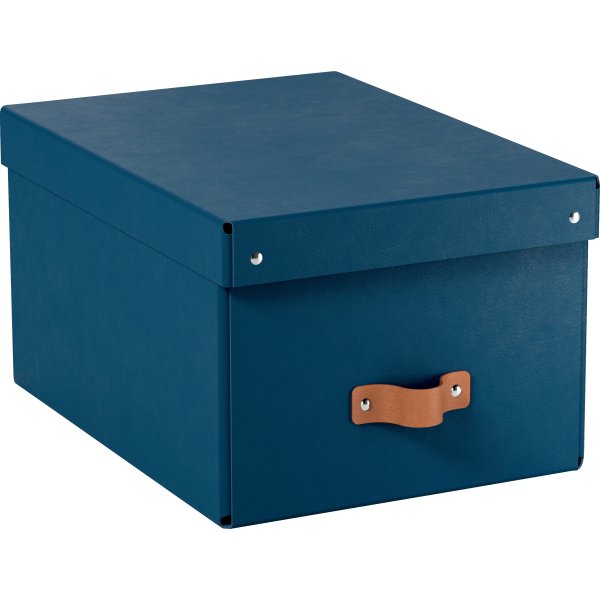 Leitz Puro Boks m. låg | M  | Blå | 2 stk.