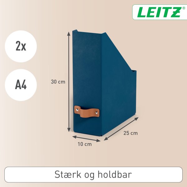 Leitz Puro Tidsskriftsamler | Blå | 2 stk.