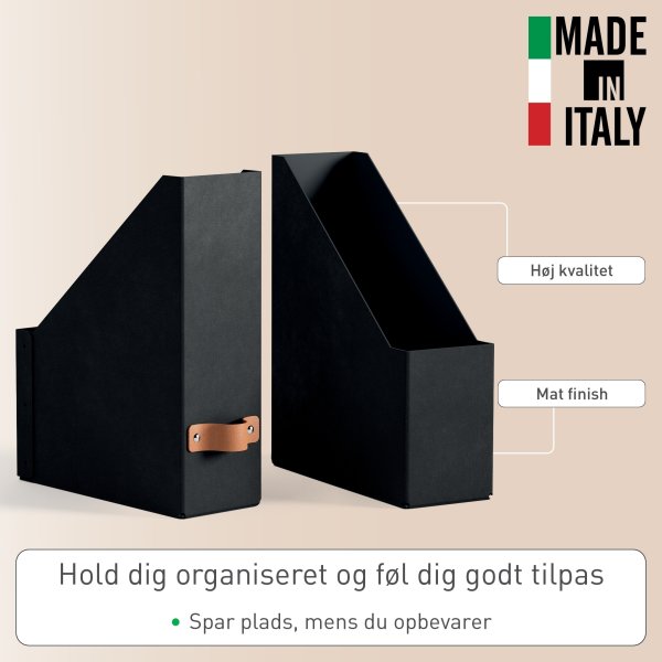 Leitz Puro Tidsskriftsamler | Sort | 2 stk.