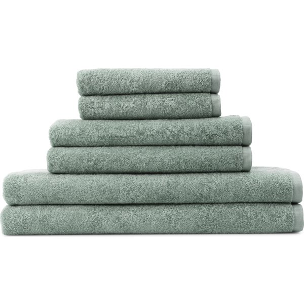 Georg Jensen Damask Håndklædepakke L, sage green