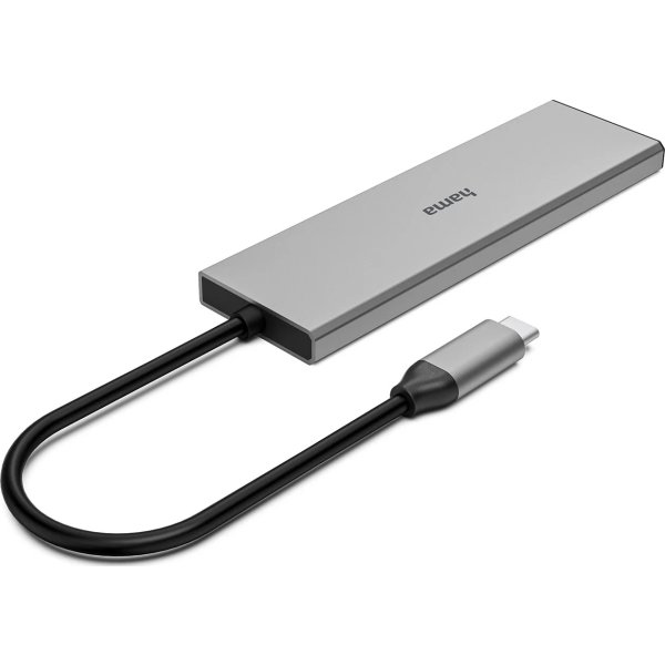 Hama USB-C Hub, USB 3.2 Gen2, 2 x USB-C, 2 x USB-A